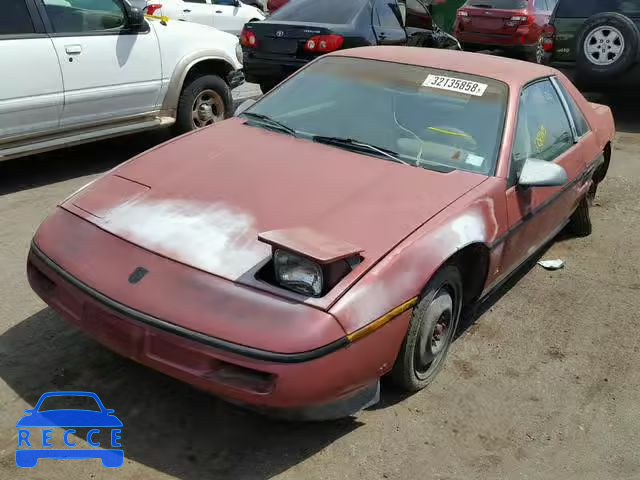 1987 PONTIAC FIERO 1G2PE11R2HP217284 image 1
