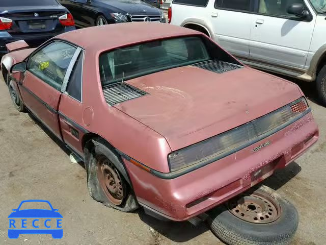 1987 PONTIAC FIERO 1G2PE11R2HP217284 image 2