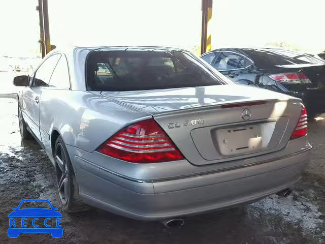 2003 MERCEDES-BENZ CL 500 WDBPJ75J53A035247 image 2