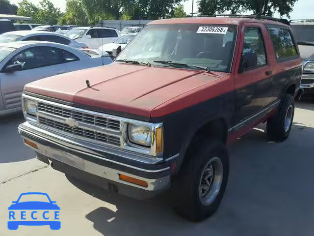 1991 CHEVROLET BLAZER S10 1GNCT18Z8M8179917 зображення 1