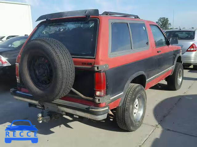 1991 CHEVROLET BLAZER S10 1GNCT18Z8M8179917 image 3