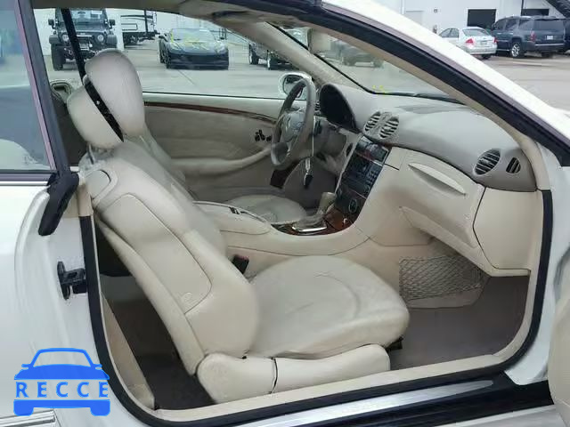 2007 MERCEDES-BENZ CLK 550 WDBTK72G97T077516 image 4