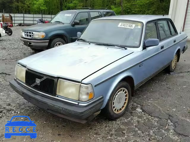 1992 VOLVO 240 BASE YV1AS8800N1460689 image 1