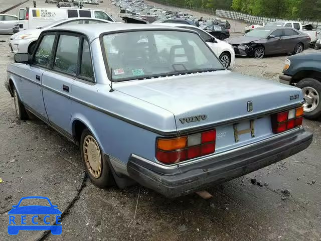 1992 VOLVO 240 BASE YV1AS8800N1460689 image 2