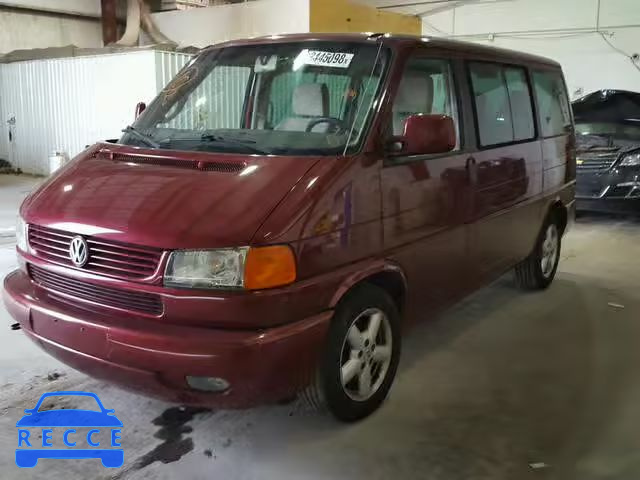 2002 VOLKSWAGEN EUROVAN GL WV2KB47092H013819 зображення 1