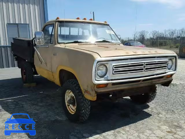 1973 DODGE PICKUP 24BF3S096033 зображення 0