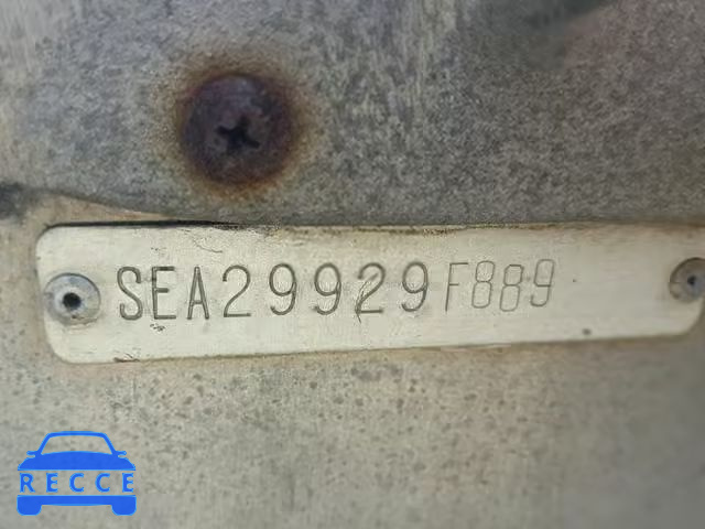 1989 SEAN BOAT SEA29929F889 зображення 9