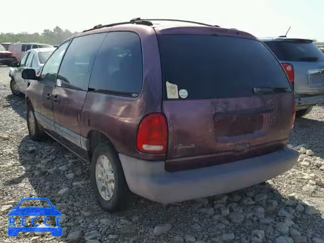 1999 PLYMOUTH VOYAGER SE 1P4GP45G5XB822794 зображення 2