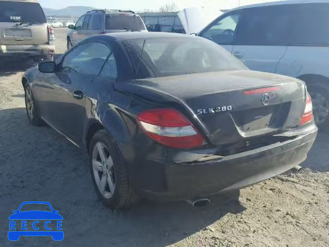 2006 MERCEDES-BENZ SLK 280 WDBWK54F86F102148 image 2