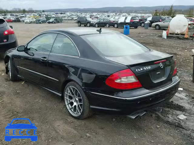 2009 MERCEDES-BENZ CLK 550 WDBTJ72H39F267700 image 2