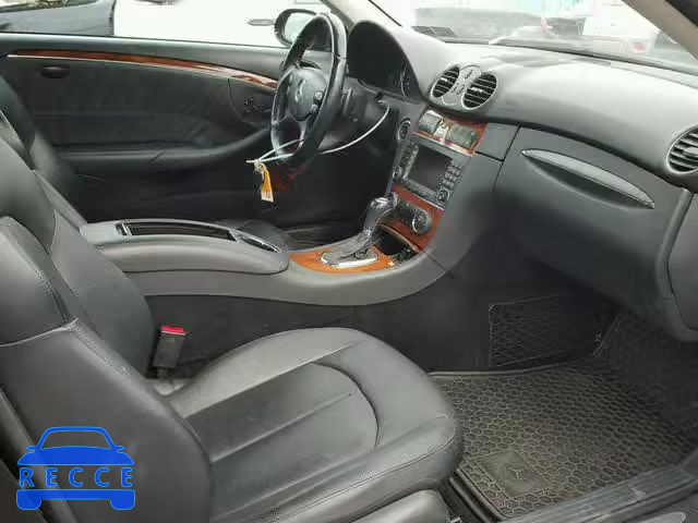 2009 MERCEDES-BENZ CLK 550 WDBTJ72H39F267700 image 4