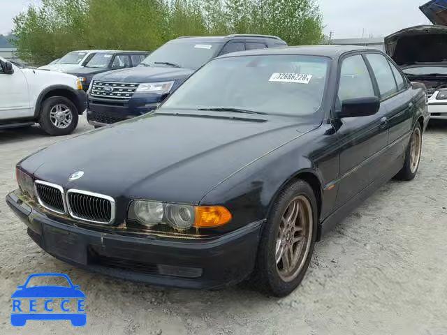 2000 BMW 740 I AUTO WBAGG8342YDN77492 image 1