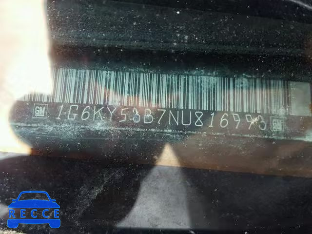 1992 CADILLAC SEVILLE TO 1G6KY53B7NU816993 image 9