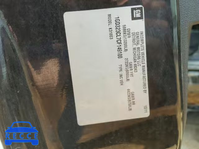 2012 GMC SIERRA K35 1GD323CL7CF149100 Bild 9