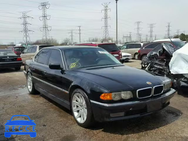 1999 BMW 740 IL WBAGH8338XDP00098 image 0