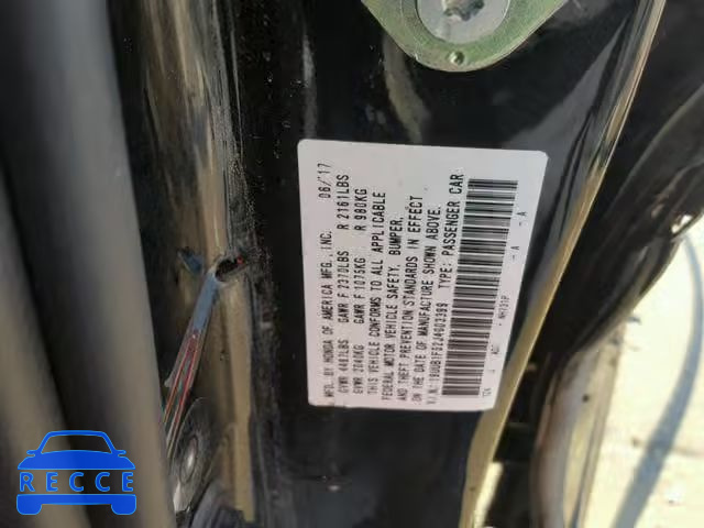 2018 ACURA TLX TECH 19UUB1F52JA003399 image 9