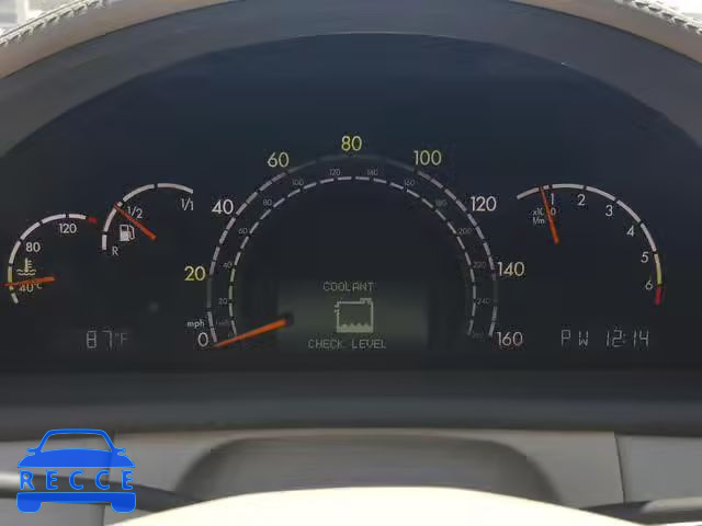 2001 MERCEDES-BENZ CL 600 WDBPJ78J31A017922 зображення 8