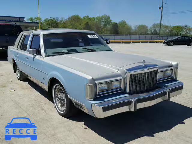 1986 LINCOLN TOWN CAR 1LNBP96F6GY605751 Bild 0