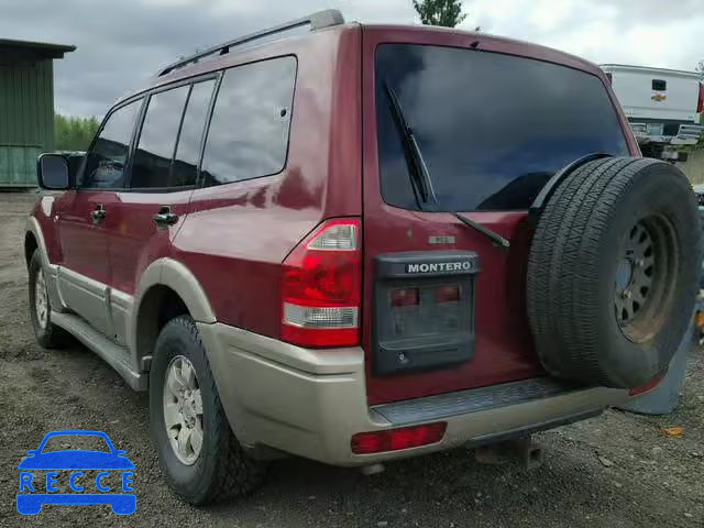 2003 MITSUBISHI MONTERO XL JA4NW31S93J016034 image 2