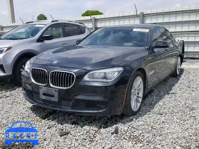 2014 BMW 750 LI WBAYE8C59ED134593 зображення 1