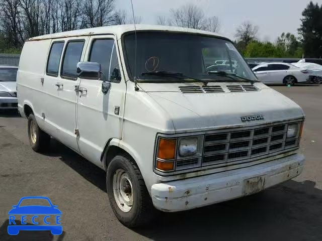 1987 DODGE RAM VAN B1 2B7GB13T1HK293325 Bild 0