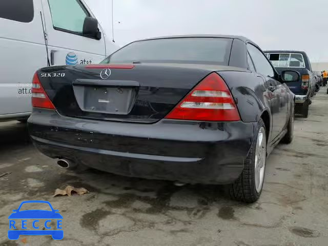 2001 MERCEDES-BENZ SLK 320 WDBKK65F01F225146 image 3