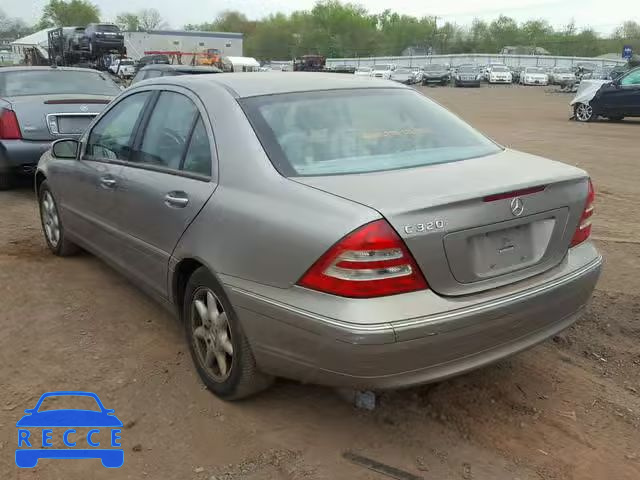 2004 MERCEDES-BENZ C 320 WDBRF64J04F509079 image 2