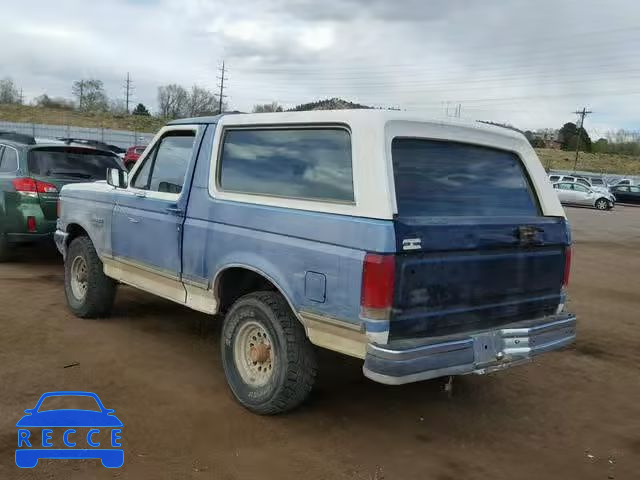 1990 FORD BRONCO U10 1FMEU15H2LLA14141 image 2