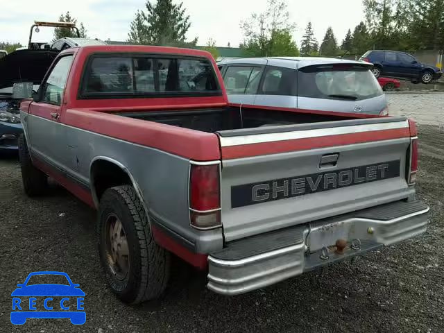 1989 CHEVROLET S TRUCK S1 1GCCT14Z1K8120154 image 2