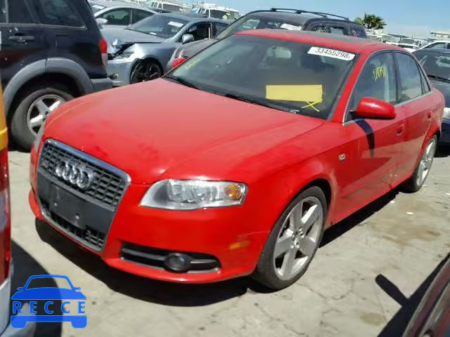 2008 AUDI A4 S-LINE WAUEF78E58A027016 image 1