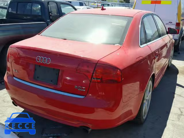 2008 AUDI A4 S-LINE WAUEF78E58A027016 image 3