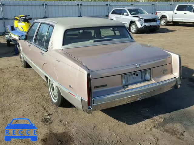 1989 CADILLAC FLEETWOOD 1G6CB5159K4376063 Bild 2