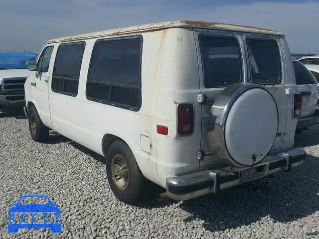 1989 DODGE RAM VAN B2 2B6HB21Y8KK392826 зображення 2