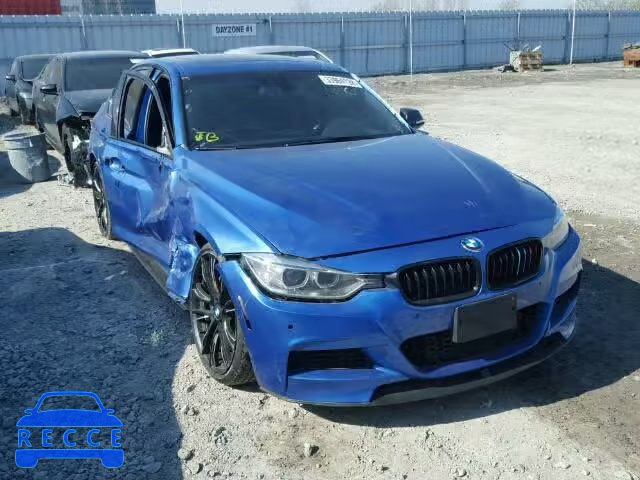 2015 BMW 335 XI WBA3B9C57FJ466432 зображення 0