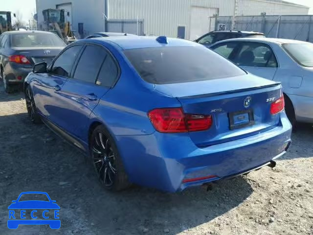 2015 BMW 335 XI WBA3B9C57FJ466432 зображення 2