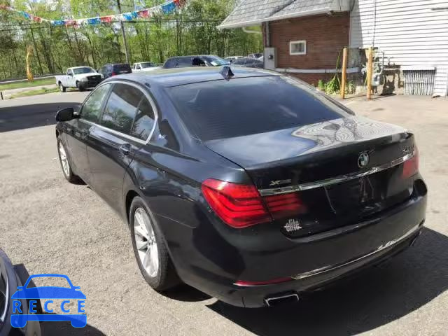 2015 BMW 740 LXI WBAYF4C50FD873987 зображення 2