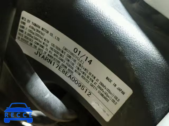 2014 YAMAHA FZ1 S JYARN17E8EA009512 зображення 18