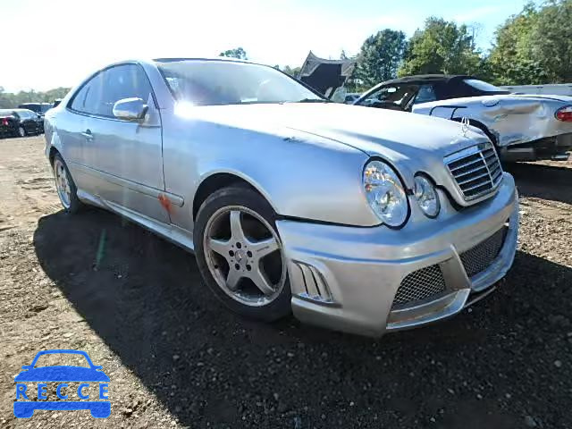 2002 MERCEDES-BENZ CLK 430 WDBLJ70G62F198291 зображення 0