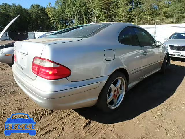 2002 MERCEDES-BENZ CLK 430 WDBLJ70G62F198291 зображення 3