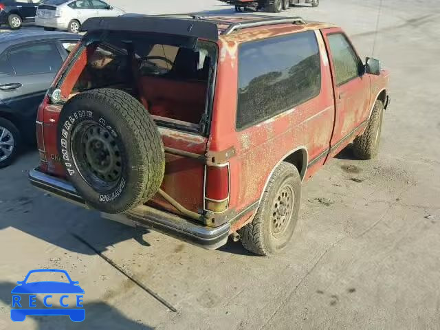 1989 CHEVROLET BLAZER S10 1GNCT18Z9K8174920 image 3