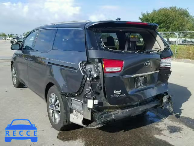 2017 KIA SEDONA EX KNDMC5C16H6278095 зображення 2