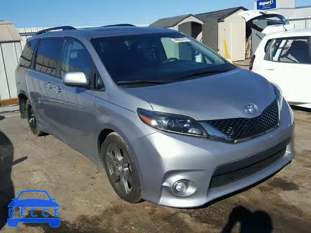 2017 TOYOTA SIENNA SE 5TDXZ3DC5HS836342 image 0