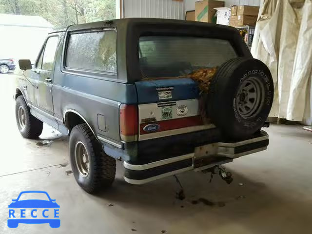 1990 FORD BRONCO U10 1FMEU15N7LLA37260 image 2