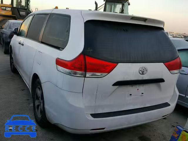 2014 TOYOTA SIENNA BAS 5TDZK3DC1ES459565 image 2