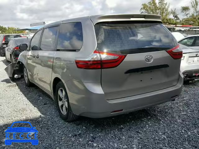 2015 TOYOTA SIENNA BAS 5TDZK3DC1FS614553 image 2