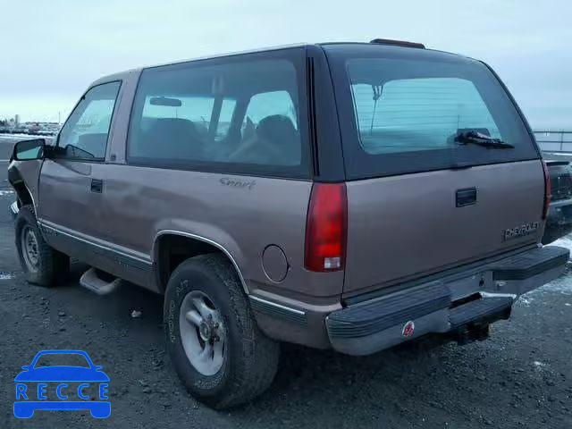 1994 CHEVROLET BLAZER K15 1GNEK18K0RJ358144 зображення 2