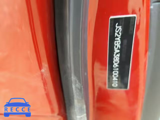 2013 SUZUKI SX4 BASE JS2YB5A38D6100410 image 9