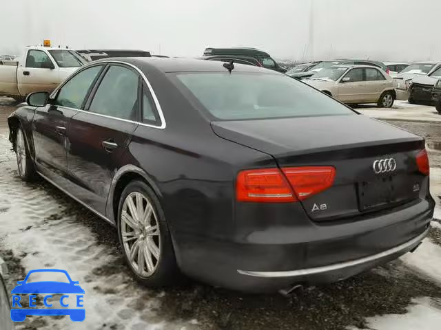 2011 AUDI A8 QUATTRO WAUAVAFDXBN000628 image 2