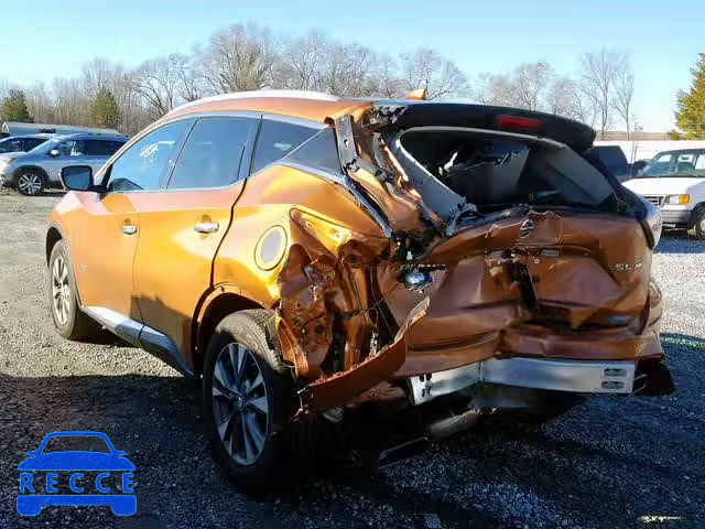 2016 NISSAN MURANO SL 5N1CZ2MH5GN146711 image 2