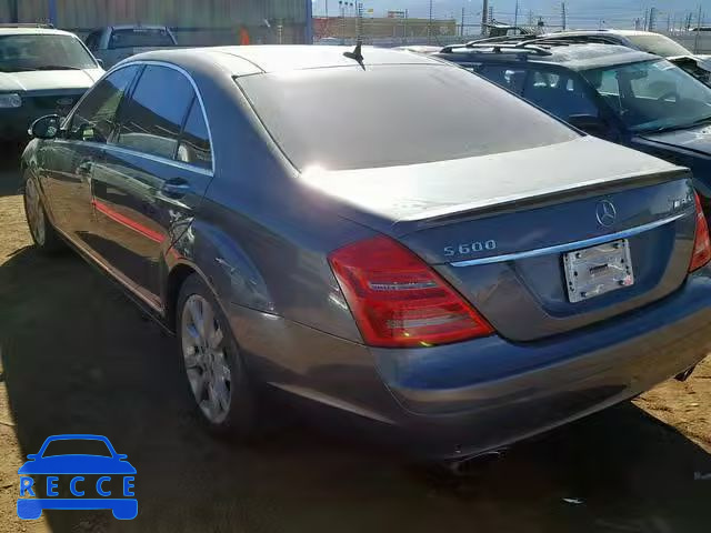 2007 MERCEDES-BENZ S 600 WDDNG76X27A105406 image 2
